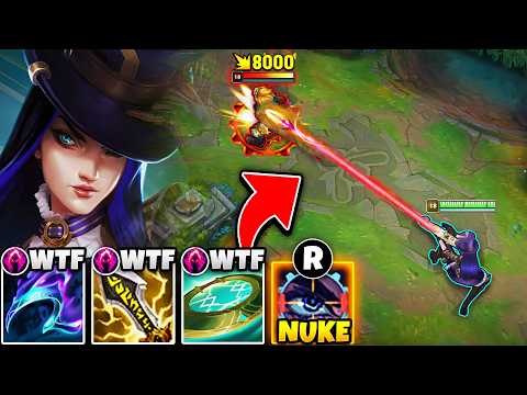 THE #1 HIGHEST DAMAGE CAITLYN ULT POSSIBLE! PRESS R AND ONE SHOT ANYTHING!
