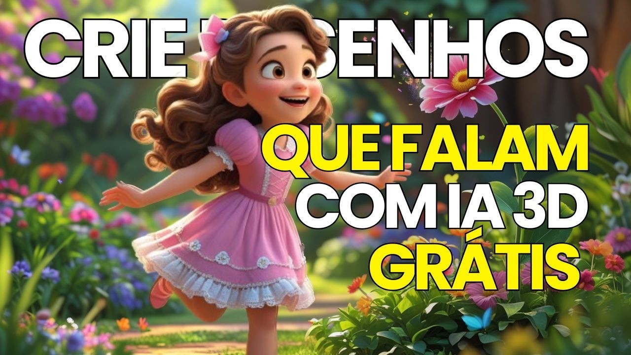 NOVA IA (GRÁTIS) Faz Personagens Animados Falarem para CANAL DARK LUCRATIVO