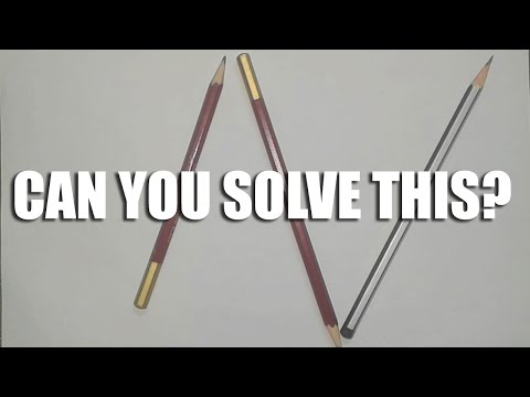 Move One Pencil Challenge | Tricky Brain Challenge | FOA Puzzles Ep1