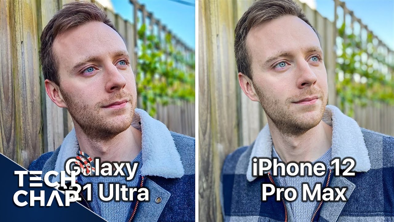 Samsung Galaxy S21 Ultra vs iPhone 12 Pro Max - CAMERA Comparison! | The Tech Chap