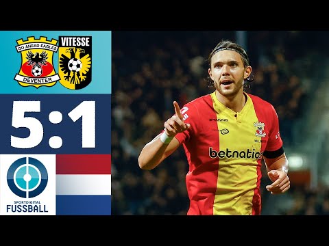 Eagles schießen Vitesse auf den letzten Platz! | Go Ahead Eagles - Vitesse Arnheim