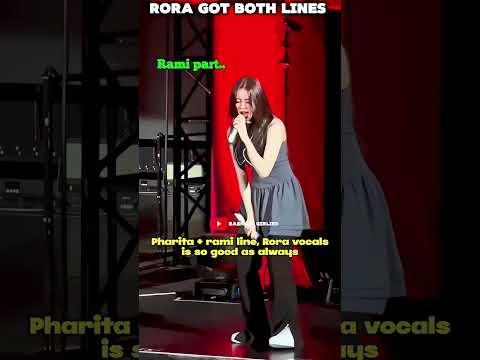 Rora showing her vocals #shorts #fyp #babymonster #viral #rora