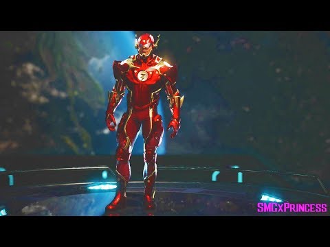 INJUSTICE 2 - LEVEL 30 FLASH EPIC GEAR SET SHOWCASE w SHADERS