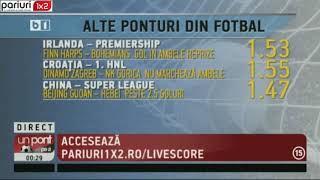 Alte ponturi: Astazi, TOP 10 variante din fotbal!