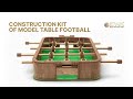 Eco-Wood-Art Construction kit Table football