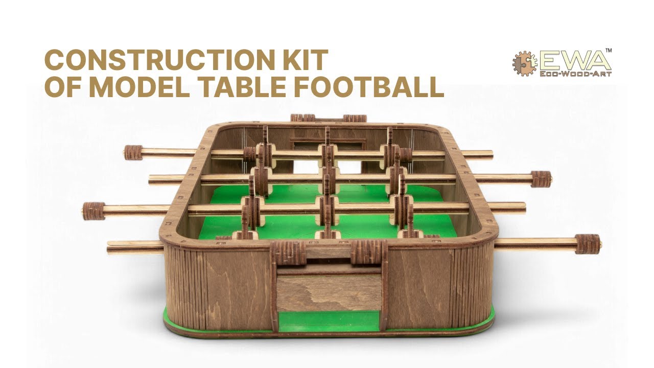 Eco-Wood-Art Construction kit Table football