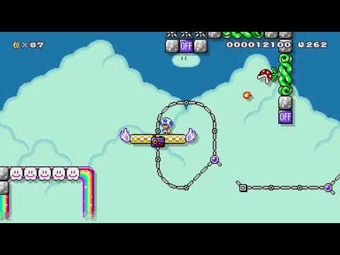 Super Mario Maker 2 : Rainbow Athletic