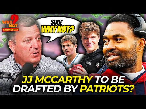 WHY NOT WEDNESDAY: JJ McCarthy Drafted by New England? | The Lombardi Line - APRIL 17, 2024