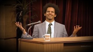 The Eric Andre Show Lance Reddick but in reverse....