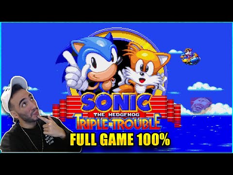 Sonic Triple Trouble 16 Bit 100% Full Game | SAGE 2022