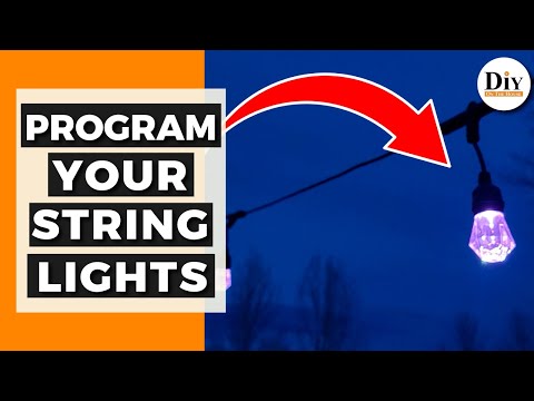 Programmable String Lights - They Change Colors!| Program Your Smart Outdoor String Lights