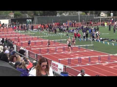 2016 EBAL Trials FS Girls' 100m Hurdles Heat #5