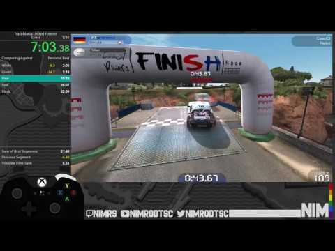 TrackMania United Forever - Coast speedrun in 18:26.86