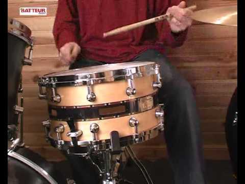 Fabien Meissonnier teste une 14x7 Art Custom Drums 20 plis
