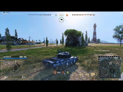 Wot Console, E50M @ Westfield, 8,9k combined damage