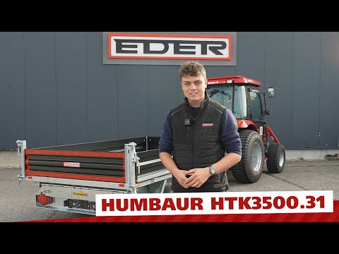 Humbaur HTK3500.31 | Vorstellungsvideo | EDER Anhängercenter
