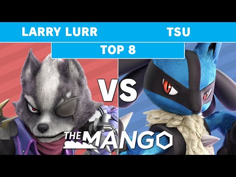 The Mang0 3 - T1 | Larry Lurr (Wolf) VS Tsu (Lucario, Joker, Ken) - Smash Ultimate - Losers Top 8