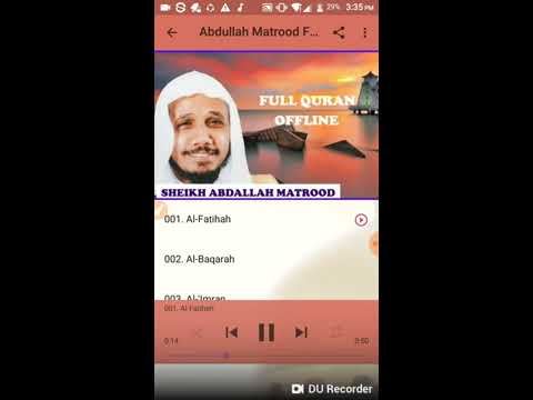 Abdullah Matrood Offline Quran Video