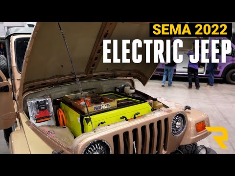 Electric "Gilmore Girls" Jeep Build SEMA 2022