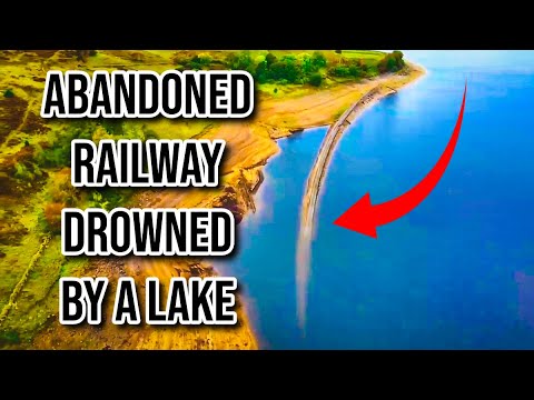 Abandoned Railway DROWNED by a Lake - The Bala & Ffestiniog Rediscovered