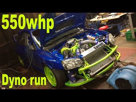 550 WHP Subaru Impreza STi WRC Dyno Tune at Neetronics