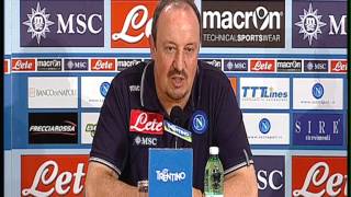 preview picture of video 'Ritiro Dimaro 2013 - Conferenza stampa Benitez'