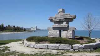 preview picture of video 'Inukshuk - Collingwood, Ontario, Canada'