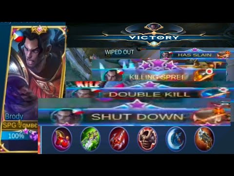 BRODY GOLD LANE GAMEPLAY #BRODY ITEM BUILD #BRODYML