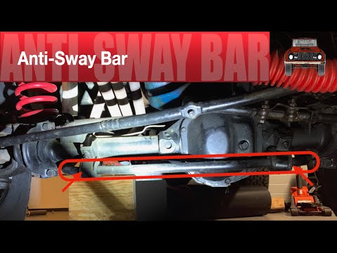 Auch ein Bronco braucht eine gewisse Strassenlage. Tutorial zur Anti-Sway Bar #broncoineurope