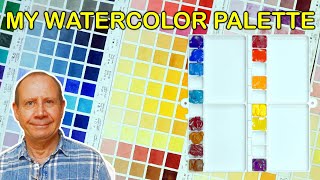 Palettes, my watercolor paints and how I use them. Watercolour painting tips for using palettes