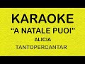 A Natale puoi Alicia Base Karaoke 