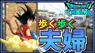 健康の為久々夫婦で歩いてみたけど…！ドラクエウォーク×ドラゴンボールコラボ！