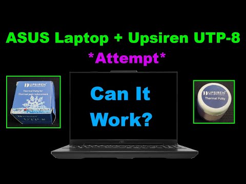 Can Upsiren UTP-8 work on an ASUS laptop?