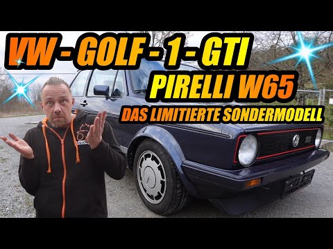 TURBO-GOCKEL - VW GOLF 1 GTI - PIRELLI W65 - DAS LIMITIERTE SONDERMODEL