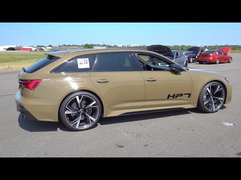900HP Audi RS6 Avant C8 Horse Power Technics - LOUD Revs & Accelerations!