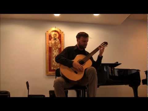 Leo Brouwer - Sonata, I movement - Fandangos y Boleros (Lazar Ostojic)