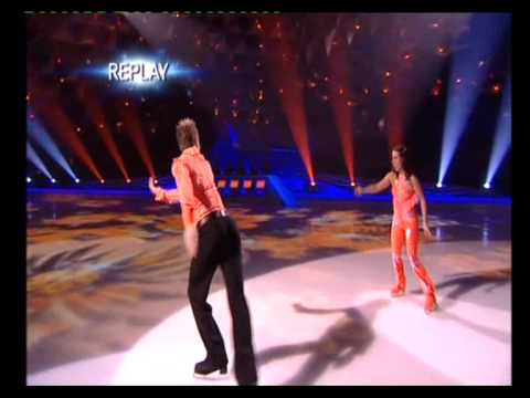 Hayley Tamaddon and Daniel Whiston skating Week 4