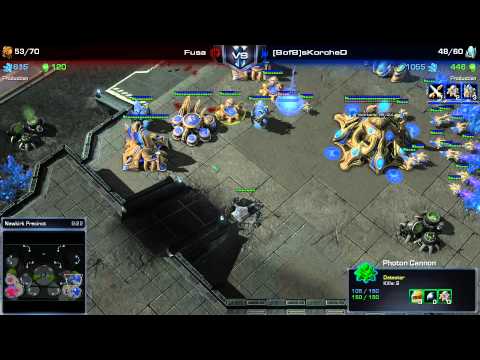 Starcraft 2 - HOTS - Fusa vs sKorcheD