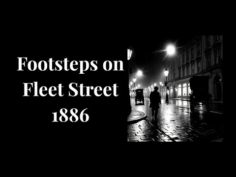 Footsteps on Fleet Street - 1886