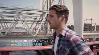 Trust Nika Touch Bluetooth In-Ear Volledig Draadloze Oordopjes Blauw video