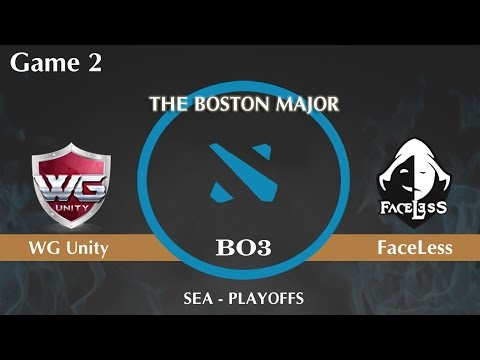 Faceless vs WG.Unity Highlights Game 2, The Boston Major 2016 - SEA Playoffs Day 1