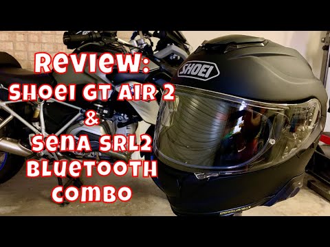Helmet Review - Shoei GT Air 2 & Sena SRL2