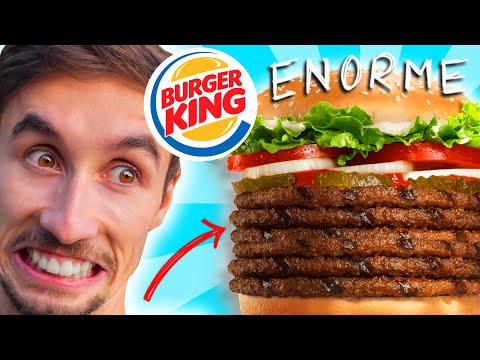 MANGIAMO i PANINI più GRANDI del BURGER KING!!