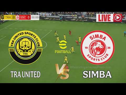🎮 Simba vs TRA United | NBC Premier League 2026 | Today's match simulation PES2021 