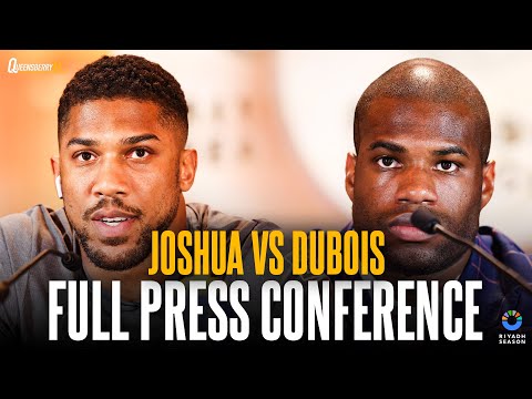 Anthony Joshua vs Daniel Dubois FULL Press Conference | Riyadh Season Card: Wembley Edition 🎙️