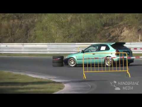 Olgierd Bartoszak/Weronika Popiół, Honda Civic - V SuperOES Tor Poznań, 13.10.2018