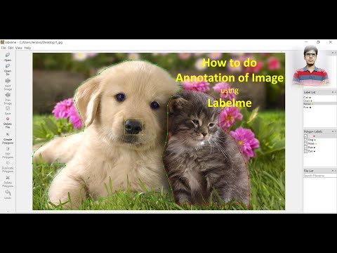 How to install and do Annotation of Images using Labelme (Easy, Simple & Flexible)