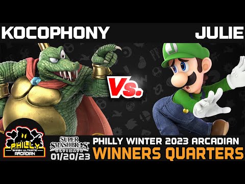 Philadelphia Winter 2023 Arcadian - SSBU - Winners Quarters - Kocophony vs. julie