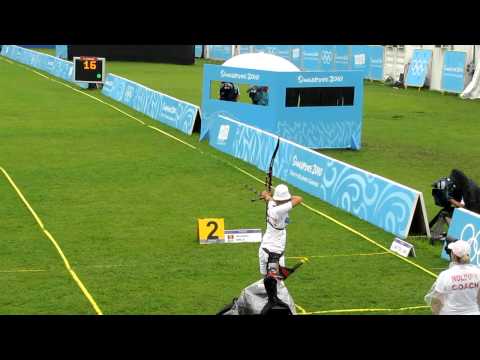 Archery(Youth Olympic Games 2010)1/8(Mirca Alexandra-MDA) Part 1