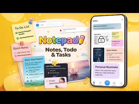 Notepad: Notes, Todo & Tasks